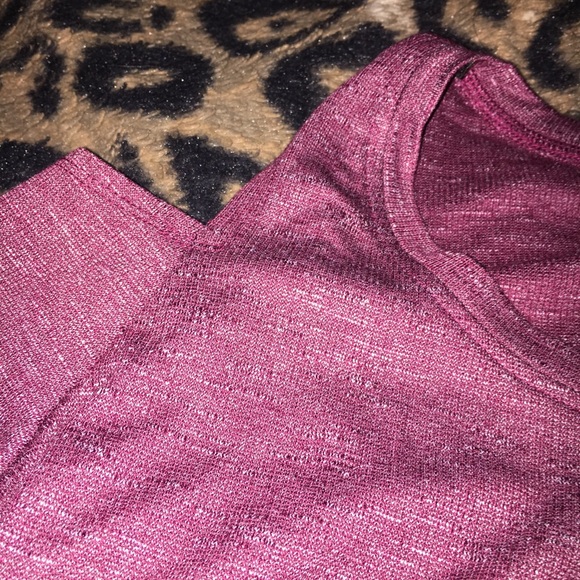 (NWT) Maroon off the shoulder - Picture 3 of 4